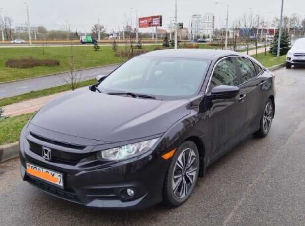Honda Civic X, 2016, пробег 95000 км