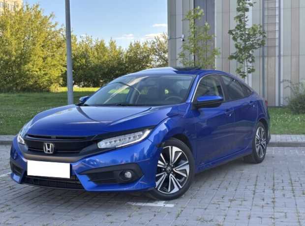 Honda Civic X, 2017, пробег 183000 км