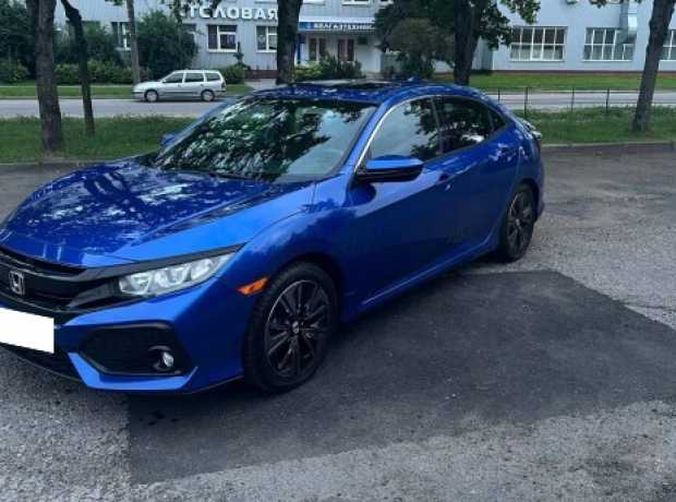 Honda Civic X, 2017, пробег 57130 км