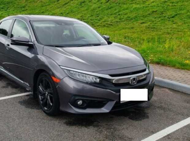 Honda Civic X, 2018, пробег 115900 км