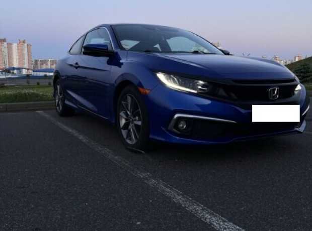 Honda Civic X, 2019, пробег 103618 км