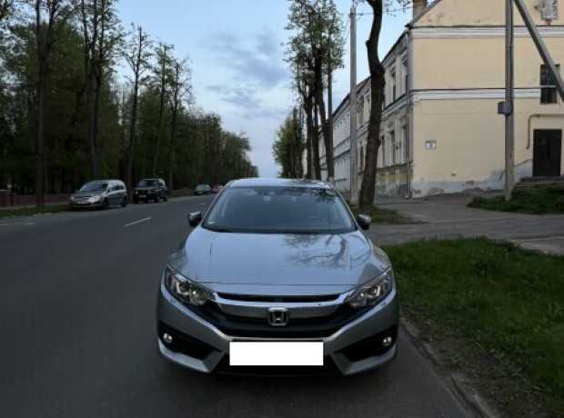 Honda Civic X, 2019, пробег 95000 км