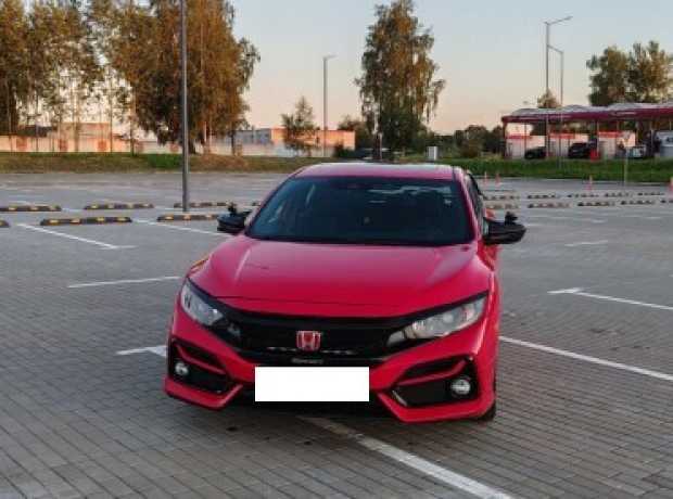 Honda Civic X, 2020, пробег 75500 км