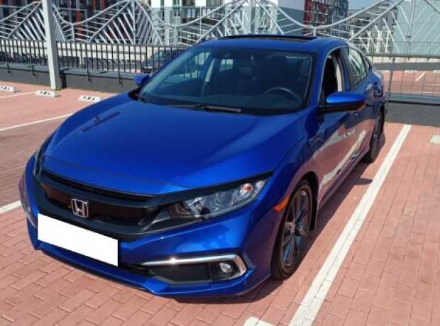 Honda Civic X, 2021, пробег 52360 км