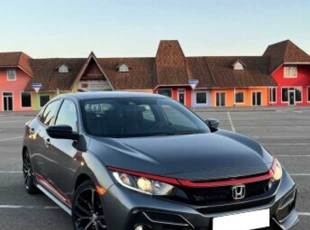 Honda Civic X, 2021, пробег 55124 км