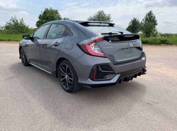 Honda Civic X, 2021, пробег 64000 км