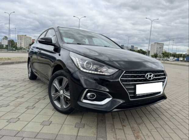 Hyundai Accent V, 2017, пробег 113450 км