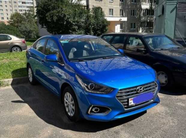 Hyundai Accent V, 2017, пробег 65000 км