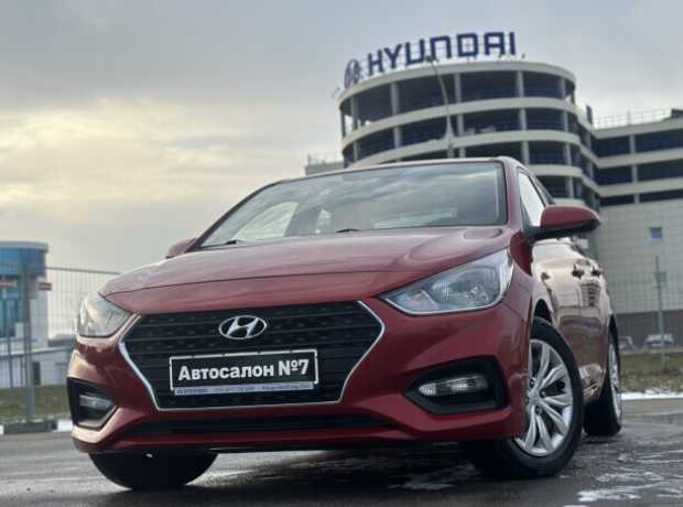 Hyundai Accent V, 2017, пробег 77500 км
