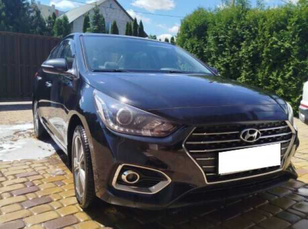 Hyundai Accent V, 2018, пробег 125000 км