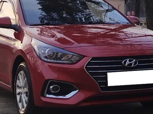 Hyundai Accent V, 2019, пробег 52307 км Hyundai Accent V, 2019, пробег 52307 км
