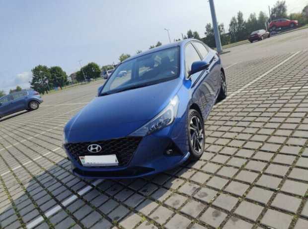 Hyundai Accent V  Рестайлинг, 2021, пробег 115000 км