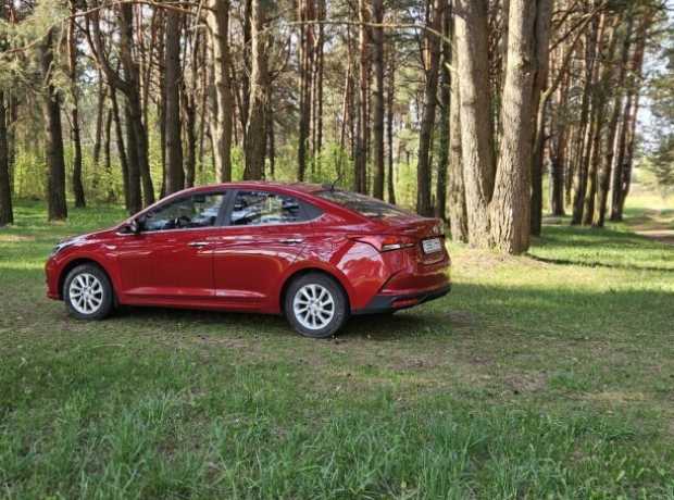Hyundai Accent V  Рестайлинг, 2021, пробег 82000 км
