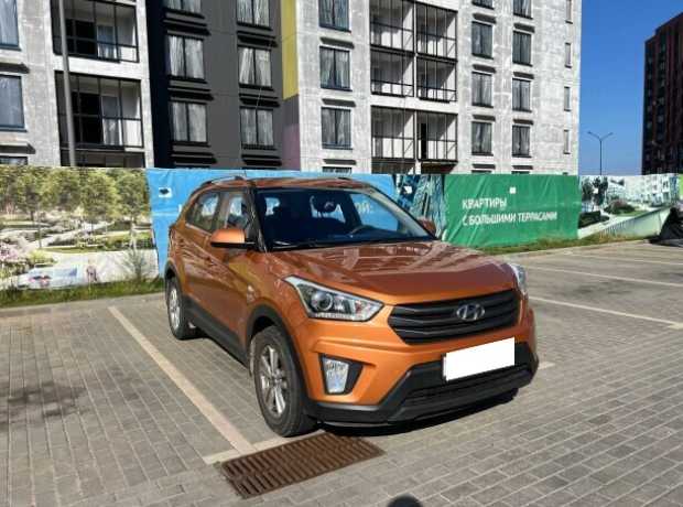 Hyundai Creta I, 2017, пробег 93000 км