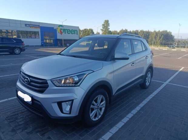 Hyundai Creta I, 2018, пробег 119777 км