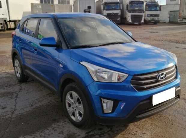 Hyundai Creta I, 2018, пробег 50000 км
