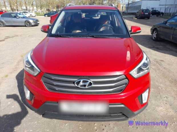 Hyundai Creta I, 2018, пробег 85000 км