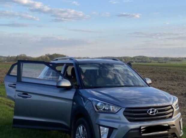 Hyundai Creta I, 2019, пробег 102000 км