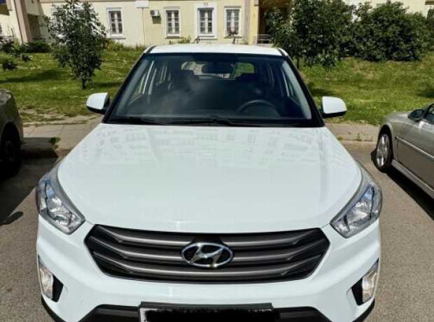 Hyundai Creta I, 2019, пробег 59000 км