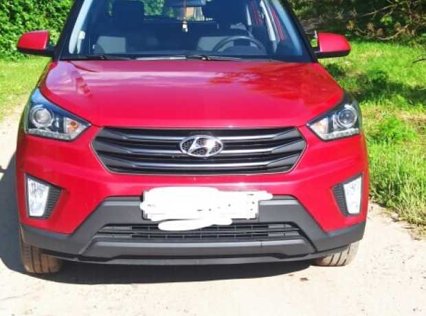 Hyundai Creta I, 2019, пробег 93000 км