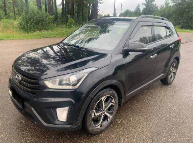 Hyundai Creta I, 2019, пробег 95000 км