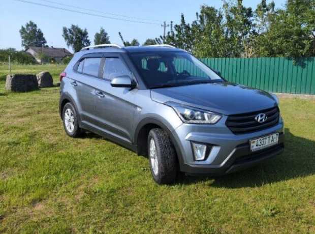 Hyundai Creta I, 2020, пробег 121000 км