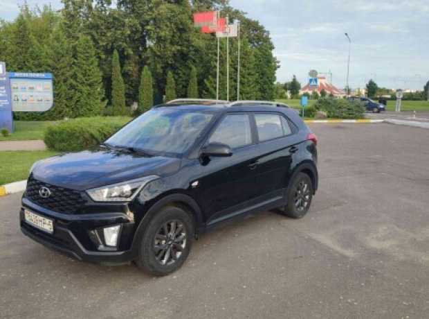 Hyundai Creta I  Рестайлинг, 2021, пробег 75000 км