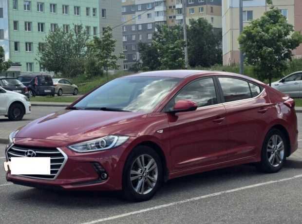 Hyundai Elantra AD, 2016, пробег 101300 км