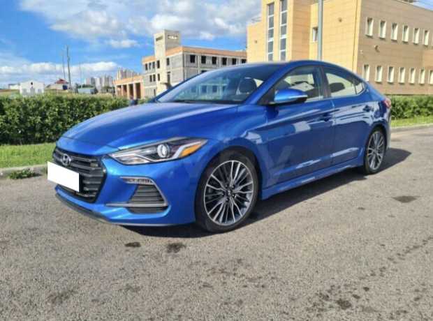 Hyundai Elantra AD, 2016, пробег 90000 км