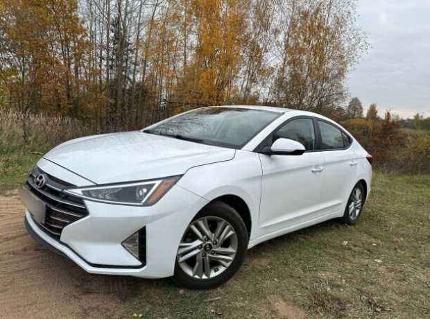 Hyundai Elantra AD  Рестайлинг, 2020, пробег 106216 км