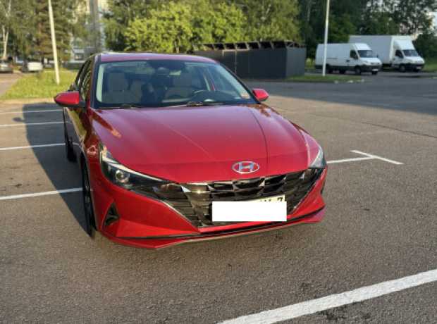 Hyundai Elantra CN7, 2021, пробег 31000 км