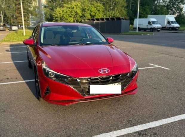 Hyundai Elantra CN7, 2021, пробег 75000 км