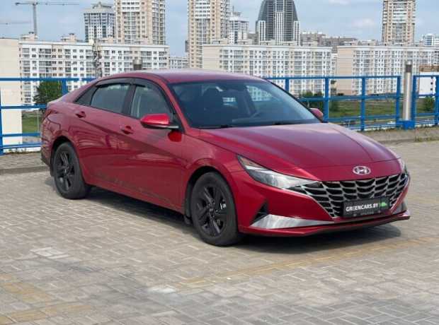 Hyundai Elantra CN7, 2021, пробег 96703 км