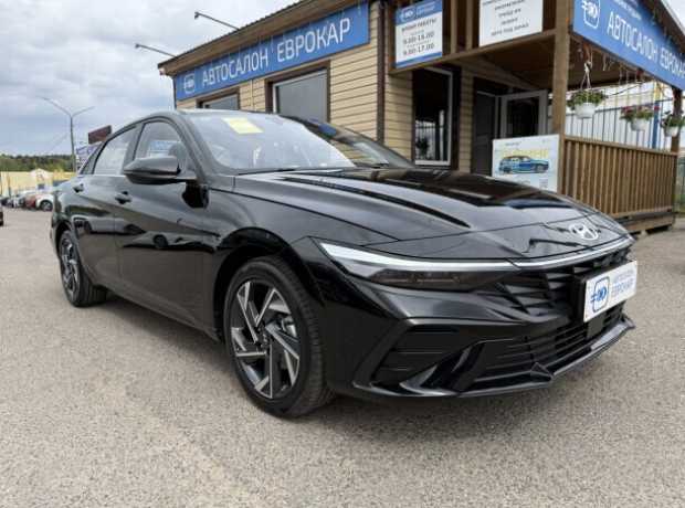 Hyundai Elantra CN7  Рестайлинг, 2024, пробег 99 км