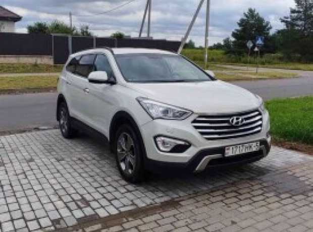 Hyundai Grand Santa Fe III, 2014, пробег 165000 км