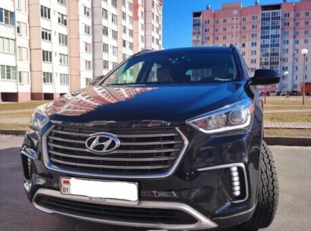 Hyundai Grand Santa Fe III  Рестайлинг, 2018, пробег 100000 км