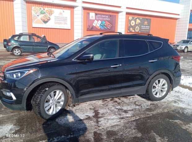 Hyundai Santa Fe DM  Рестайлинг, 2017, пробег 109000 км