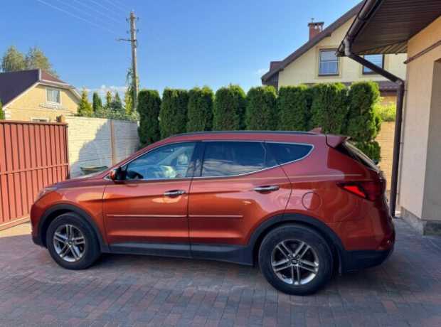 Hyundai Santa Fe DM  Рестайлинг, 2017, пробег 116386 км