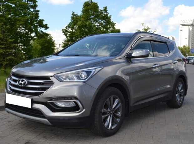 Hyundai Santa Fe DM  Рестайлинг, 2017, пробег 135000 км