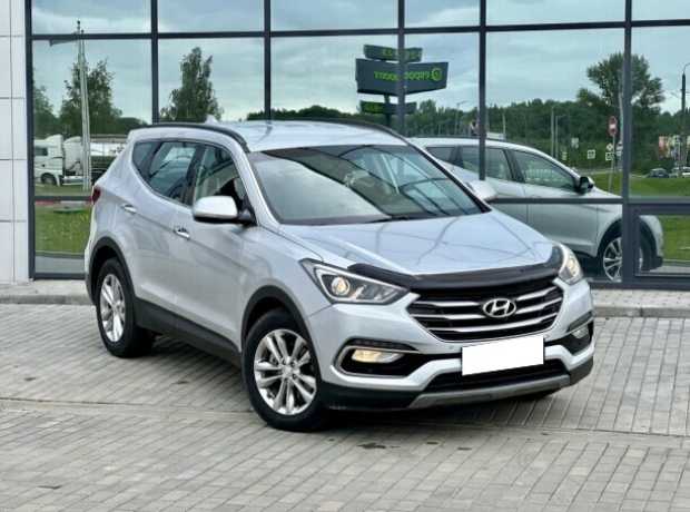 Hyundai Santa Fe DM  Рестайлинг, 2017, пробег 140000 км