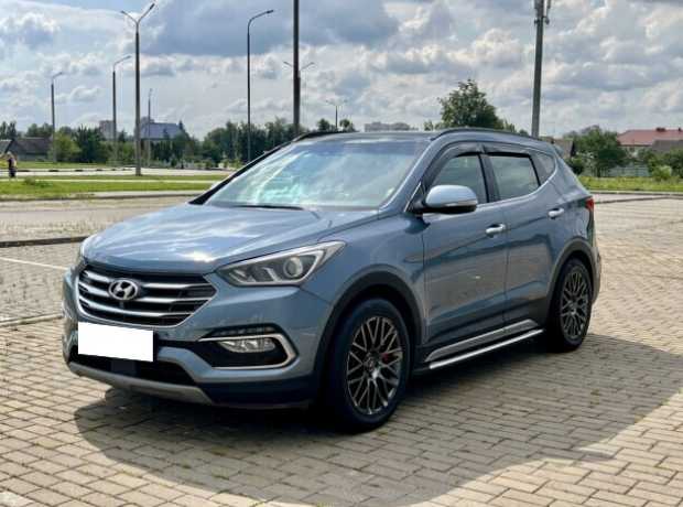 Hyundai Santa Fe DM  Рестайлинг, 2017, пробег 157000 км