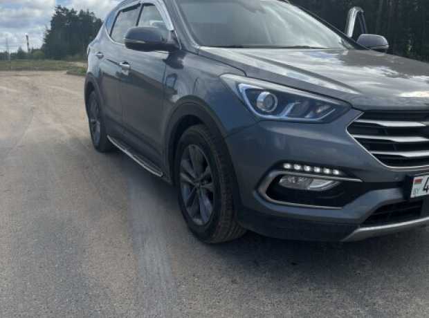 Hyundai Santa Fe DM  Рестайлинг, 2017, пробег 164500 км