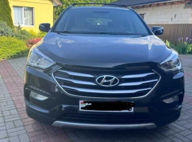 Hyundai Santa Fe DM  Рестайлинг, 2017, пробег 96560 км