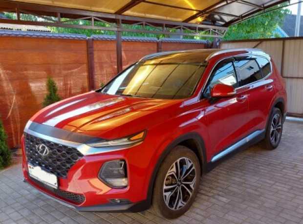 Hyundai Santa Fe TM, 2018, пробег 82000 км
