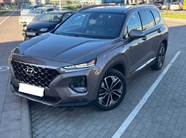 Hyundai Santa Fe TM, 2019, пробег 100000 км