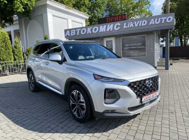 Hyundai Santa Fe TM, 2019, пробег 123400 км