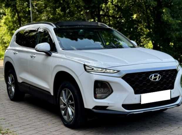 Hyundai Santa Fe TM, 2019, пробег 124000 км