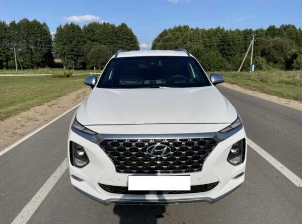 Hyundai Santa Fe TM, 2019, пробег 99000 км
