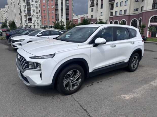 Hyundai Santa Fe TM  Рестайлинг, 2020, пробег 106500 км