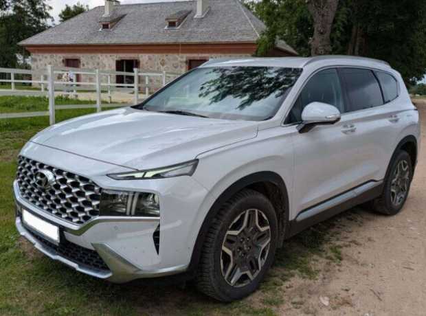 Hyundai Santa Fe TM  Рестайлинг, 2021, пробег 43000 км
